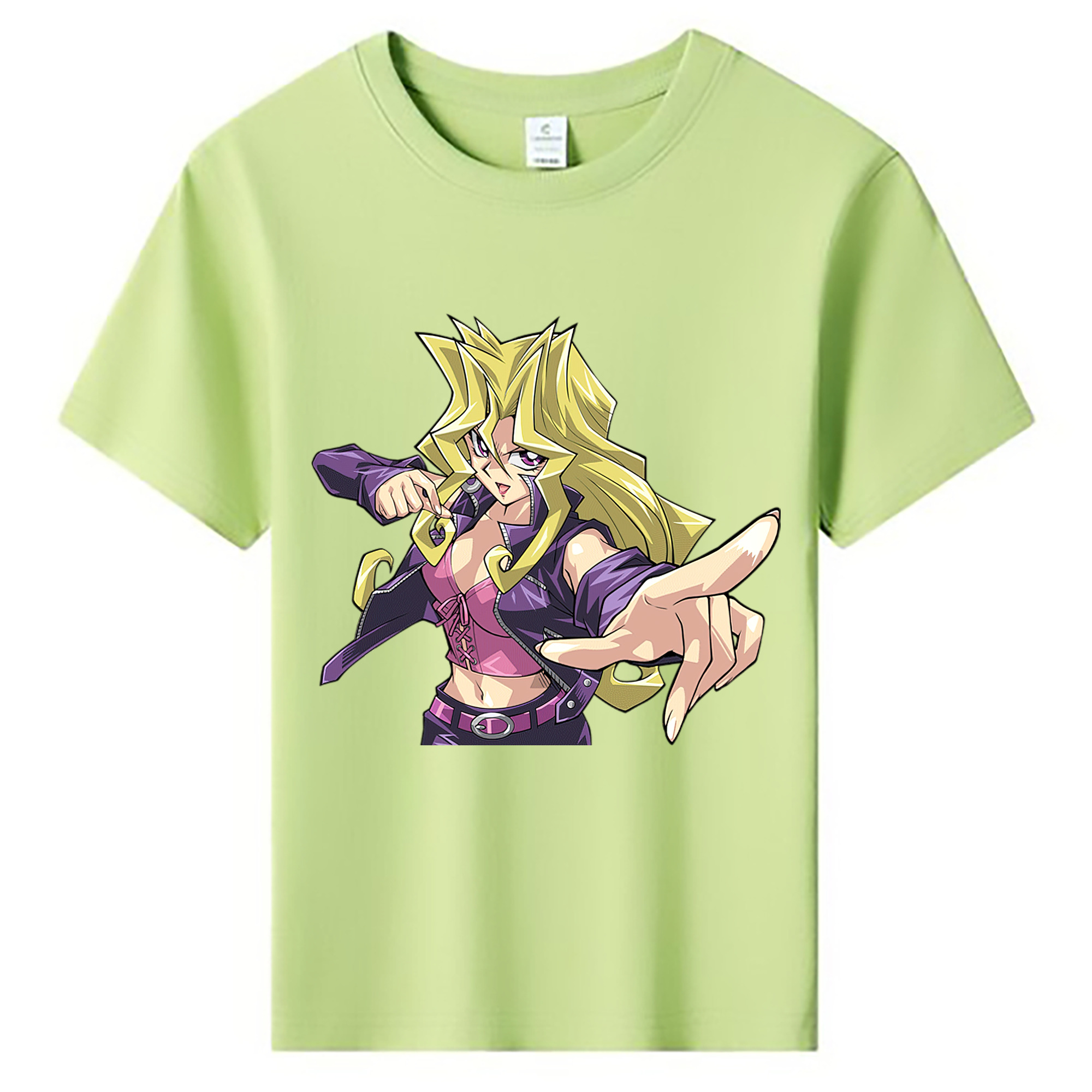 （画像用） 遊☆戯☆王 Yu-Gi-Oh! 綿100％キッズTシャツ（フロントプリント）